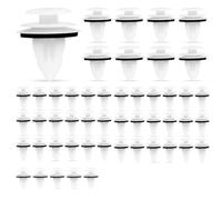 50 Pièces Clip Garniture de Porte pour Ford Focus Turnier 4 (IV) HP I 2018-2024, Clips de Fixation Nylon Pur Renforcé Agrafe Panneau Intérieur Robuste avec Joint
