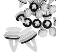50 Pièces Clips de Fixation de Voiture Clips de Fixation Universels pour Voiture Rivets en Plastique Bandes de Fixation de Corps pour Panneaux de Porte