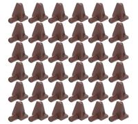 50 Pièces Clips de Support D'étagère en Plastique, Invisibles | Meubles et Placards, Forte Charge, Finition Discrète et Résistante, Optimisation de L'espace