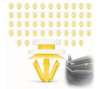 50 Pièces Clips Garniture de Porte compatibles réf. 7703077250, Agrafes de Panneau Intérieur Auto, Clips Habillage Porte pour Clio Megane Scenic Laguna Kangoo Master Twingo Rechange
