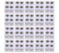 50 Pièces Connecteur de Bande Lumineuse LED 8mm à Vis Blanc | Plastique, pour Fils 22awg à 16awg, Rubans LED Monochromes 5v 12v 24v