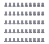 50 pièces de caches pour vis à tête hexagonale, protecteurs en silicone pour têtes de vis hexagonales, capuchons de protection étanches et antipoussière pour machines, meubles et (M12)