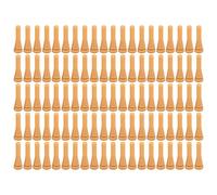 50 pièces de doigts d’épilation pour volailles, plumeuse en caoutchouc pour canard, oie et caille, bâtonnets d’épilation à haute élasticité avec un faible taux de pelage, destinés (richelieu jaune)