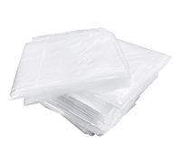 50 Pièces De Film Plastique Jetable For Le Corps, 83 (L) × 43 (l) Pouces, Avec Ouvertures Latérales. Accessoires For Couverture De Sauna Infrarouge Lointain, Utilisable Dans Les Saunas