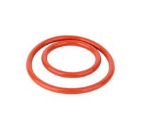 50 pièces de joints toriques en silicone rouge résistant aux hautes températures, diamètre extérieur 32 mm, diamètre intérieur 26 mm, diamètre de section transversale 3 mm, 32x26x3mm(50 pièces)