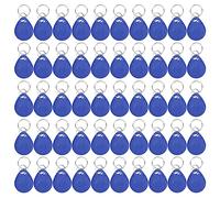 50 pièces de Porte-clés RFID pour Cartes d’identité, tag Token, Porte-clés de proximité Universel réinscriptible 125 kHz pour contrôle d’accès, système d’entrée pour ascenseurs,