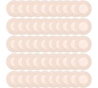 50 pièces de protège-tétons invisibles, autocollants jetables respirants pour mamelons, autocollants pour mamelons masculins et féminins, 25 paires de protège-tétons