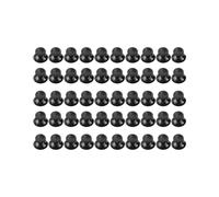 50 Pièces de Remplacement Analogique Thumbstick Thumb Stick pour One Manette Noir Thumbstick Grips Caps Set