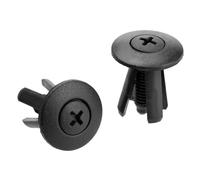 50 pièces de rivets en plastique for garniture de porte automobile, panneau de pare-chocs, garde-boue, clips adaptés for un trou de 8mm, fixation de type poussoir, clips de carénage compatibles for To