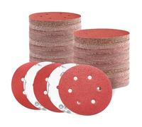 50 Pièces Disque de Ponçage 150mm, 6 Trous Grain 240, Auto-agrippants | Disque Abrasif Pour Ponceuse Excentrique - Poncer Polir Dérouiller