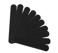 50 Pièces Doublure Anti Transpiration Noir en Papier Jetable | Bandeaux et Manches de Robe, Confort Respirant, Usage Bureau, Entraînement, Soldats