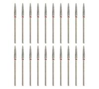 50 Pièces Embout de Ponçage pour Ongles en Émeri, Argenté | Accessoire de Remplacement pour Machine à Polir, Usage Maison ou Salon, Finition Soignée, Solide et Stable