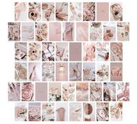 50 pièces Ensemble D'impression de Collage Kit De Collage Mural Esthétique Boho Esthétiques De Collage Mural Kit pour Décoration Murale Dortoir Chambre