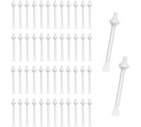 50 Pieces Épilation Du Applicateurs Nose Wax Kit Épilation Du Epilation Homme Nez Pour Homme Bâtonnets Baton Epilation Cire Kit De Cire De Nez Pour Nasale[Z1317]