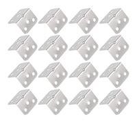 50 Pièces Équerre D’angle en L à 6 Trous en Acier Inoxydable | Renfort Robuste, Angle Droit 90 Degrés, Fixation Multi-trous, pour Armoires et Cadres de Meuble