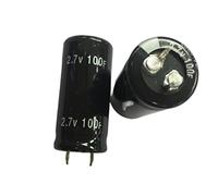 50 pièces et Super condensateur 2.7V 100F 2.7V100F 100f 2.7v 2.7v 100f 22 * 45MM condensateur Farad, Super condensateur