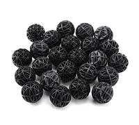 50 Pièces Filtre Bio Poreux Boule Biochimique Léger Facile à Transporter Réservoir de Poissons étang Matériel de Filtration D'aquarium (56 mm avec du Coton)