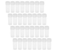 50 Pièces Flacon Échantillon 5ml en PP avec Bouchon Vissé | Format Poche, Ouverture Rapide, pour Poudres et Épices, Voyage et Organisation