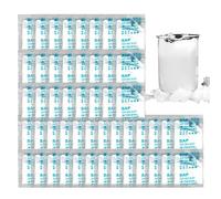 50 Pièces Gel Absorbant De Caca Portable, Gel Absorbant Pour Toilettes, Poudre D'urine De Caca Pour Le Camping, Sachet De Gel Absorbant Pour Toilette Portable pour le camping, la pêche et les voyages