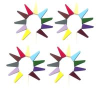 50 Pièces Houppette de Maquillage Triangulaire, Éponge sans Latex | Texture Douce, Élasticité, Prise en Main Confortable, Format Wedge Compact, Usage Sec ou Humide Couleur Aléatoire