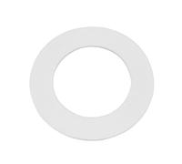 50 pièces Joint plat en PTFE, Diamètre extérieur 24mm Diamètre intérieur 14mm Épaisseur 2mm, Blanc
