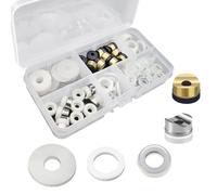 50 Pièces Joints De Rechange Pour Sans Air 5 Variétés De Modèles Outil Installation Rondelles D'étanchéité Imperméables Pour Peinture Douchette Addons Kit De Réparation De Rondelle De