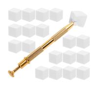 50 Pièces Kit D’éponge à Ongles Cube pour Dégradé Ombré et Blush | Sponge pour Ongles et Paupières, Usage Salon ou Retouches Mobiles, Lot DIY pour Artistes
