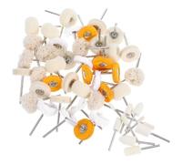 50 Pièces Kit de Roue de Polissage pour Mini Perceuse, Brosse T