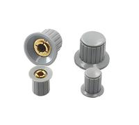 50 pièces KYP16-16-4 capuchon de bouton gris convient au bouton de potentiomètre spécial WXD3-13-2W