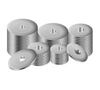 50 Pièces M6 Rondelles Metal, M8 x 20mm Rondelle Inox, Rondelles Plates Acier Inoxydable 304, Penny Rondelles, Joint Plat pour Vis et Boulons, Gonds de Porte