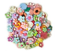 50 pièces mignon slime charmes ensemble mixte résine Flatback faisant des fournitures pour bricolage artisanat fabrication et ornement Scrapbooking perles assorties bonbons fruits gâteau ornement