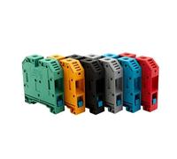 50 pièces MRK35 connexion à vis 35mm² fil électrique Din Rail bornier onka35(Others)
