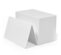 50 Pieces NFC Tags NFC Cards NTAG215 Blank Printable NFC Card ISO Size CR80 Cards NFC Key Tags Compatible with TagMo and All NFC Enabled Device