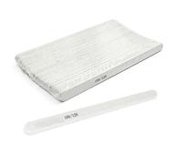 50 pièces/paquet de limes à ongles, papier de verre, 100/180, 180/240, bloc polissoir pour ongles