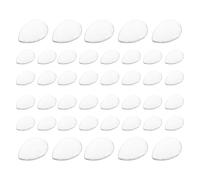 50 Pièces Perles de Présentation D’ongles en Verre, Forme Goutte | Salons et Usage Personnel, Sélection Précise des Teintes, Aspect Élégant, Carte de Couleurs Polyvalente