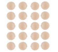 50 Pièces Perles D'espacement en Bois Brut, Rondes Naturelles | Surface Lisse sans Bavure, Lot en Vrac, pour Colliers et Macramé, Loisirs Créatifs