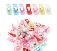 50 Pièces Pinces de Couture, Pince Couture Multifonction en Plastique