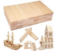 50 Pièces Planches Rectangulaires en Bois, 9.2× 2×0.8 cm Planche en Bois Bricolage, Panneau Tasseau Boiso pour le Bricolages et les Barres de Bricolage,Blocs en Bois Naturel Faciles à Peindre
