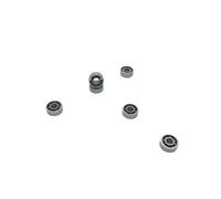 50 pièces R144 ouvert SR144 3.175x6.35x2.381mm roulement à billes à gorge profonde roulement miniature (NO.377)(Advanced 4)