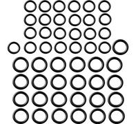 50 Pièces Remplacement des Joints Toriques du Nettoyeur Haute Pression pour 1/4 Pouce, 3/8 Pouce, Coupleur à Connexion Rapide M22 (O Anneau, 50 Pièces)