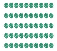 50 Pièces Rivets Créatifs Soi-même, Deux Pieds, Vert, Tissu Fer | Clous Artisanaux pour Loisirs Créatifs, Usage Maison et Fabrication, Faciles à Utiliser, sans Décoloration