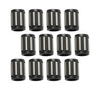 50 Pièces Roulement à Aiguilles Centripète Compact en Plastique | Capacité de Charge Élevée, Grosse Rigidité, pour Charges Dynamiques, Composant à Cage, Format Unitaire