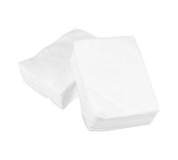 50 Pièces Serviette en Papier Jetable, Nettoyage Multi-usage | Non-tissé Blanc, Usage Salon et Démaquillage du Visage, pour Artistes Maquilleurs et Tatoueurs
