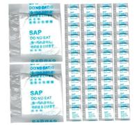 50 pièces solidifiant et désodorisant d'urine gel de caca absorbant poudre de toilette portable avec sac d'emballage soluble dans l'eau gel pipi déchets toilette 'urgence pour le camping