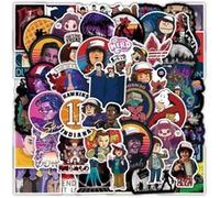 50 pieces Stickers pour décoration des bagages/des chambres-Stranger Things #A G