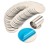 50 Pièces Stop Goutte Vin 7.5cm, Bec Verseur Vin en Aluminium Réutilisable, Disque Anti Goutte a Goutte Bouteille pour Bec Verseur Alcool, Bouchon Bouteille Vin pour Restaurants, Bars et Maison