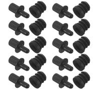 50 Pièces Supports de Cadre de Haut-Parleur en Plastique à Rotule | Kit Complet Clips à Pression, Grommets en Caoutchouc, Broches de Montage, pour Enceintes Pa et Système Audio à Domicile