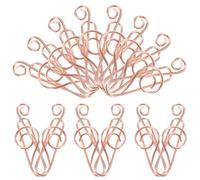 50 Pièces Trombones Décoratifs en Acier au Carbone, Note Musicale | Pages Créatifs et Exquis, Usage pour Dossiers et Carnets, Étudiants, Emballage Présent