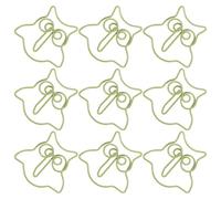 50 Pièces Trombones Décoratifs Hibou Vert en Métal et Plastique | Adorables, Usage Scolaire et Anniversaires, Forme Dessin Animé, Faciles à Fixer, Style Artistique