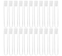 50 Pièces Tube à Essai 6ml en Plastique avec Couvercle | Ps Léger, Visibilité Claire du Contenu, pour Garçon Fille et Enseignants, Activités Stem et Petites Collections